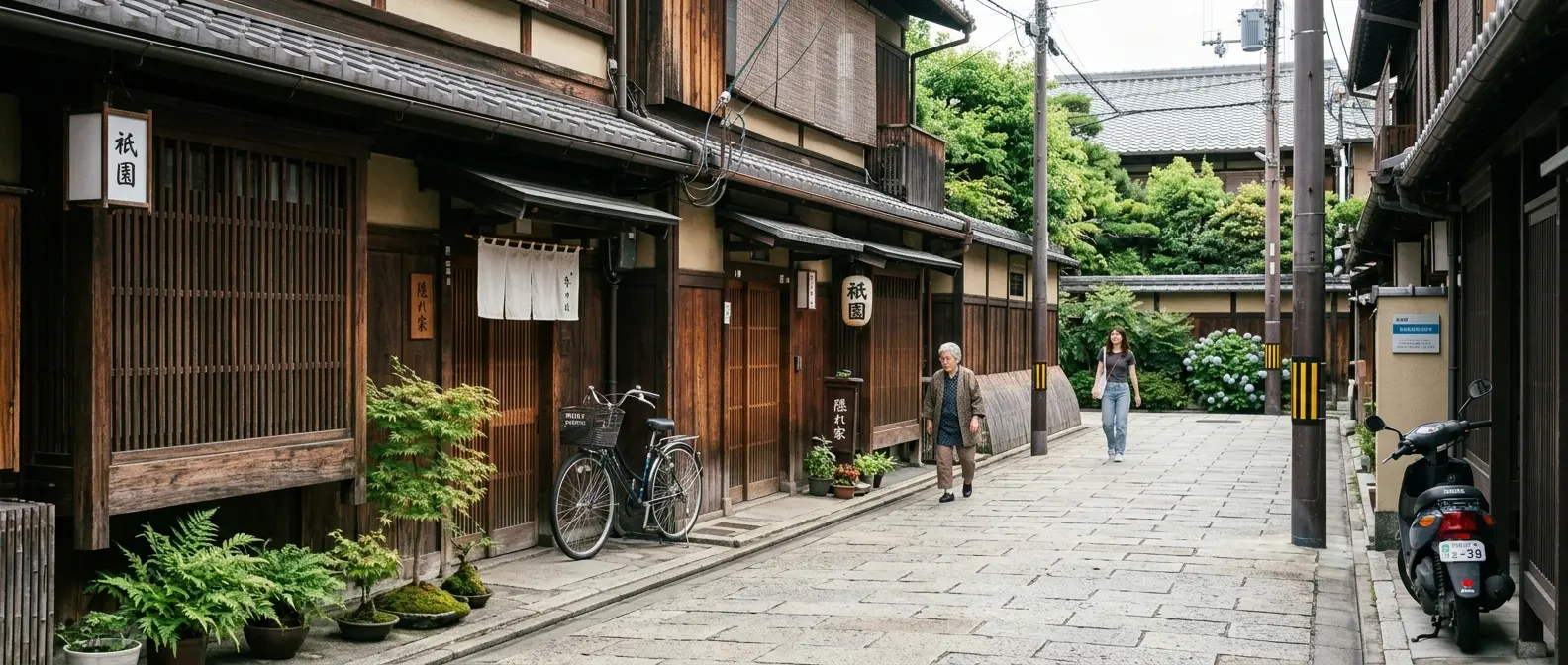 Hidden Streets of Kyoto